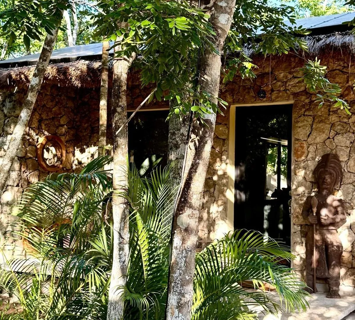 Semesterbostad La Cueva De Piedra Villa Puerto Morelos